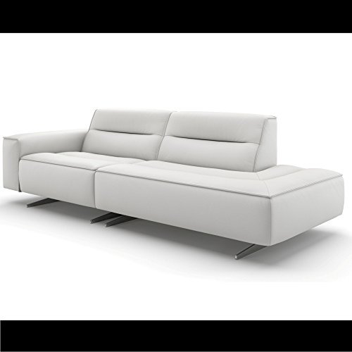 Design Zweisitzer Ledersofa Ledercouch XXL BIG 2er Wohnlandschaft Couch Sofa Couchgarnitur