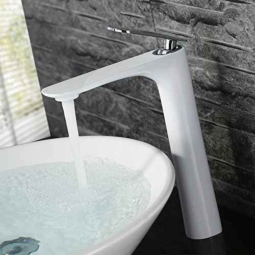 Homelody® DVGW zertifiziert Weiß Wasserhahn Armatur Bad Waschbecken Waschtischarmatur Waschtisch Waschtischbatterie Badzimmer Homelody® DVGW zertifiziert Weiß Wasserhahn Armatur Bad Waschbecken Waschtischarmatur Waschtisch Waschtischbatterie Badzimmer