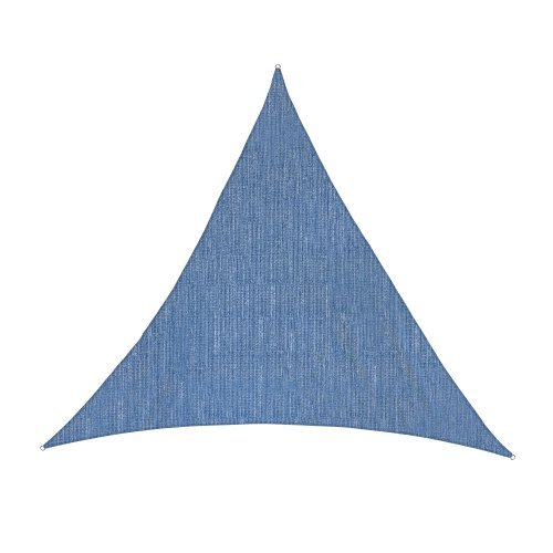 Jarolift Sonnensegel Dreieck atmungsaktiv, 360 x 360 x 360 cm, azurblau
