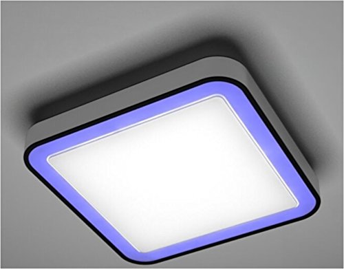 LED RGB Deckenleuchte dimmbar Fernbedienung Designleuchte Wohnzimmer Lampe