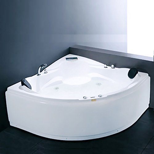 Luxus4Home Whirlpool "Boras" 2 Pers. Eckwhirlpool 150 x 150 cm
