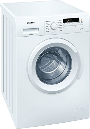 Siemens iQ100 WM14B222 iSensoric Waschmaschine/1400 UpM/6 kg/Weiß/SpeedPerfect/WaterPerfect/Super15