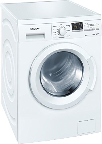 Siemens WM14Q342 Waschmaschine Frontlader/A+++/139 kWh/Jahr/1400 UpM/7 kg/9240 L/Jahr/Aquastop/weiß
