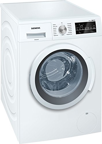 Siemens iQ500 WM14T420 iSensoric Waschmaschine A+++/1400 UpM/7 kg/Weiß/VarioPerfect/Großes Display mit Endezeitvorwahl/Selbstreinigungsschublade