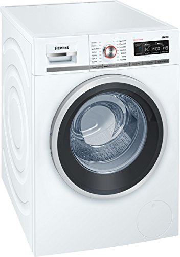 Siemens iQ700 WM14W5FCB iSensoric Premium-Waschmaschine/A+++/1400 UpM/9 kg/Weiß/SpeedPerfect/AquaStop/Antiflecken-System