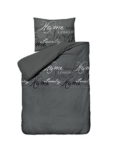 Sleeptime Royal Luxury grey Bettwäsche, 2-teilig, 80 x 80 cm, 135 x 200 cm Mikro-Perkal 100 %