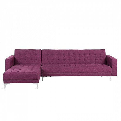Sofa Violett - Couch - Ecksofa - Eckcouch - Polsterecke - ABERDEEN