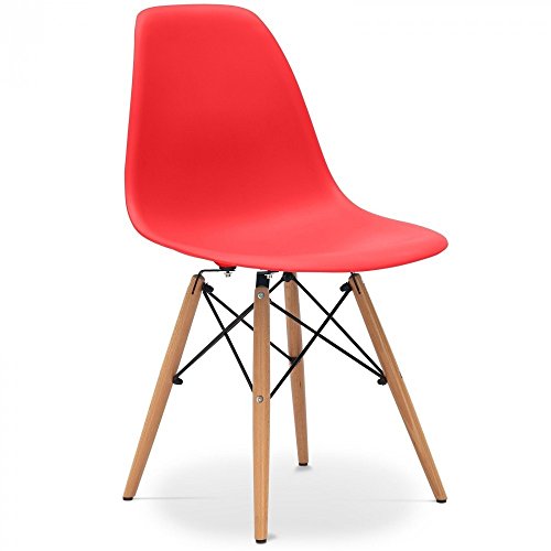 Stuhl DSW Stil - Rot