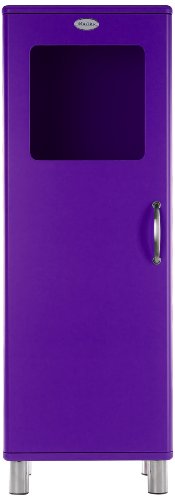 Tenzo 5111-040 Malibu - Designer Halbvitrine 143 x 50 x 41 cm, MDF lackiert, violett