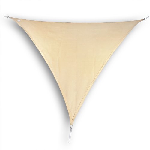 hanSe® Marken Sonnensegel Dreieck 4x5x5 m Sand
