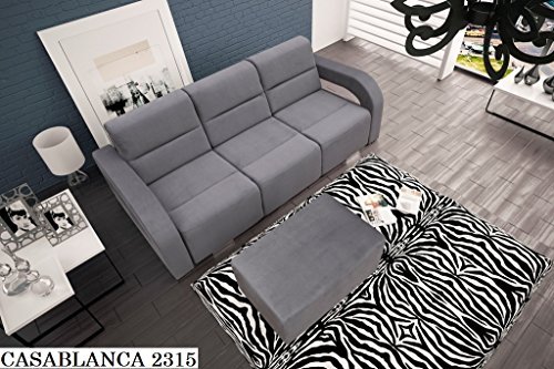SOFA Couch mit Schlaffunktion Couch Polstergarnitur Wohnlandschaft - ALISS