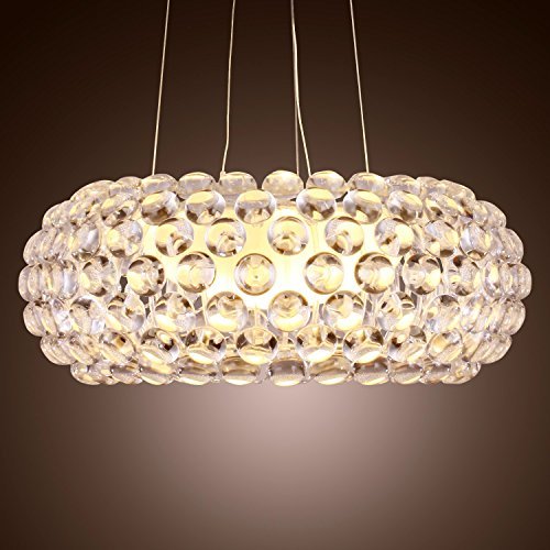 LightInTheBox® Moderne Pendelleuchte Foscarini Design inklusive Leuchtmittel 1 Light & #-; Einbauleuchte & #-; max. 200 W & #-; Acryl Transparent Schatten