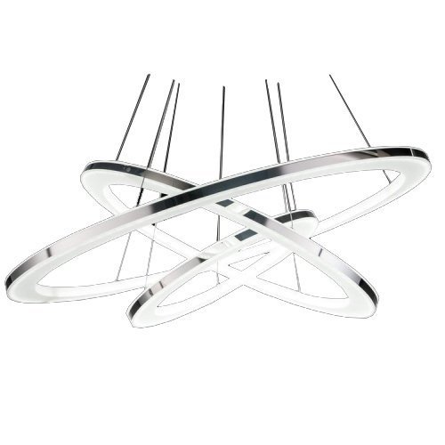 3 Ringe LED Pendelleuchte Modernes Zeitgenössisch Design [Energieklasse A] - Weiß