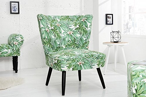 DuNord Design Sessel Polstersessel grün Relaxsessel Retro Design Lounge Sessel MARTA PROVENCE Polsterstuhl