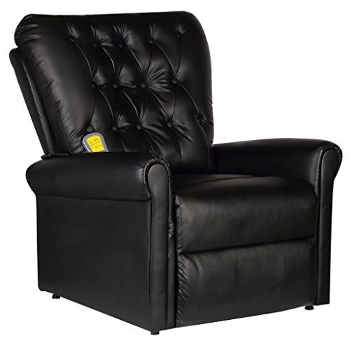 vidaXL Massagesessel Relaxsessel Fernsehsessel Massage TV Sessel elektrisch + Heizung