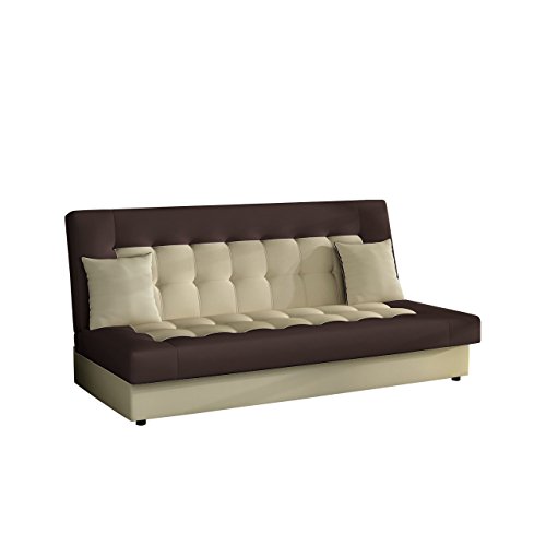 Modernes Sofa Neo mit Bettkasten und Schlaffunktion, Lounge Couch, Bettsofa Schlafcouch Schlafsofa