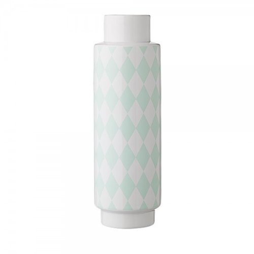 Bloomingville Vase weiß/mint