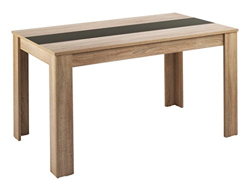 CAVADORE 80498 Tisch Nico/Moderner Esstisch mit wendbarer Melaminplatte