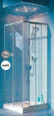 Eckeinstieg Duschkabine Echtglas Sicherheitsglas Silberne Profile 75x75 75x80 75x90 90x75 80x75 Eckeinstieg Duschkabine Echtglas Sicherheitsglas Silberne Profile 75x75 75x80 75x90 90x75 80x75