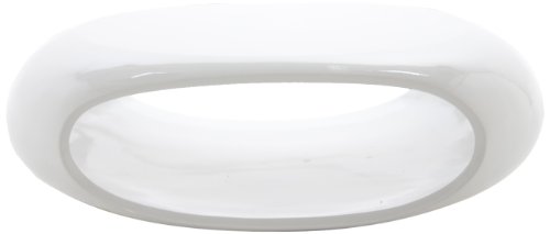 AC Design Furniture 31716 Couchtisch Clara, Glasfaser weiß hochglanz lackiert, ca. 100 x 32 x 70 cm