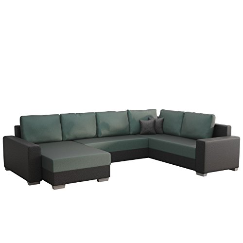 Ecksofa Olga SALE!, Elegante BIG Couch, Design U-Form Eckcouch, Ecksofa, Farbauswahl, Wohnlandschaft