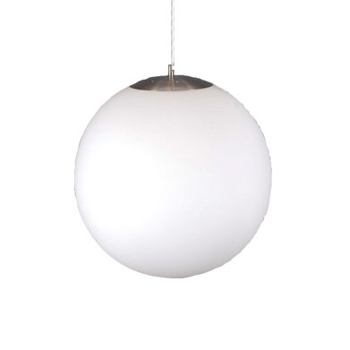 QAZQA Modern Pendelleuchte/Pendellampe / Hängelampe/Lampe / Leuchte Ball 50 / Innenbeleuchtung/Wohnzimmer / Schlafzimmer Glas/Metall / Rund/Kugel / Kugelförmig/LED geeignet E27 Max. 1 x 60