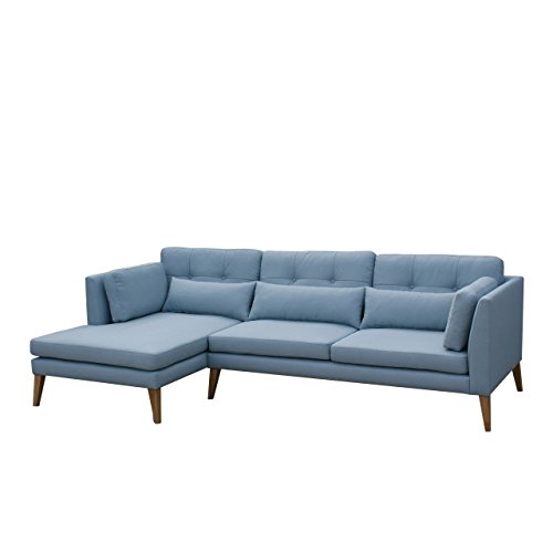 Ecksofa Pacyfic II Sofa Couch, Modernes Sofagarnitur, Couchgarnitur inkl. Kissen-Set, Lounge Eckcouch Polsterecke (Lux 29, Seite: Links)