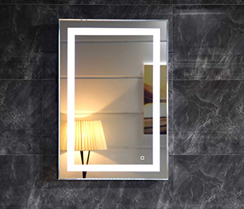 LED-Beleuchtung Badspiegel Lichtspiegel Wandspiegel Badezimmerspiegel Kaltweiß Tageslichtweiß